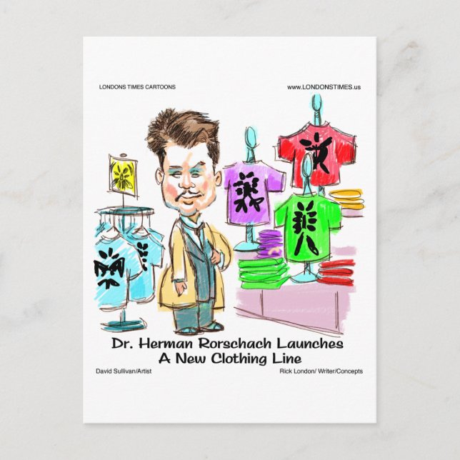 Rorschach Brands Funny Gifts,  Tees Mugs & Cards (Front)