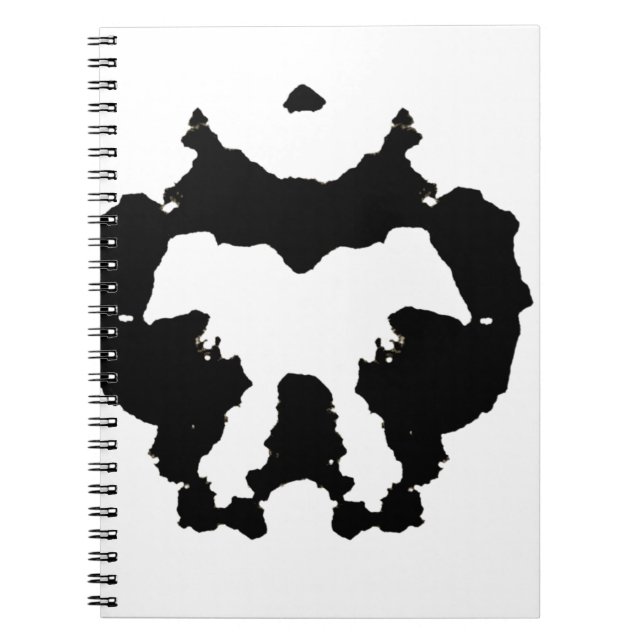 Rorschach inkblot5 notebook (Front)