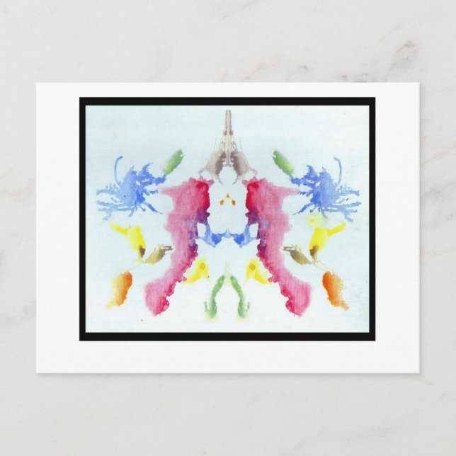 Rorschach Inkblot 10.0 Postcard (Front)