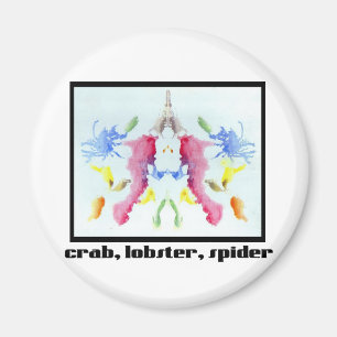 Rorschach Inkblot 10 Magnet