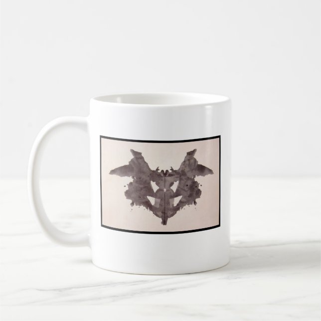 Rorschach Inkblot 1.0 Coffee Mug (Left)