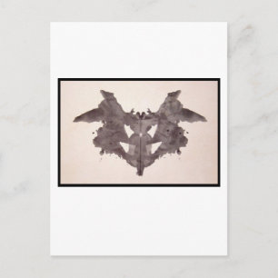 Rorschach Inkblot 1.0 Postcard