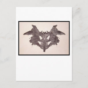 Rorschach Inkblot 1.0 Postcard