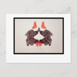 Rorschach Inkblot 2.0 Postcard