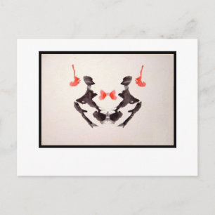 Rorschach Inkblot 3.0 Postcard