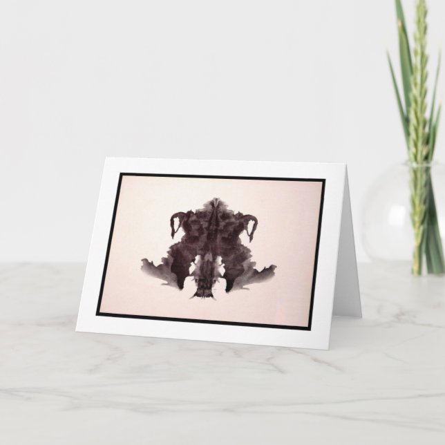 Rorschach Inkblot 4.0 Card (Front)