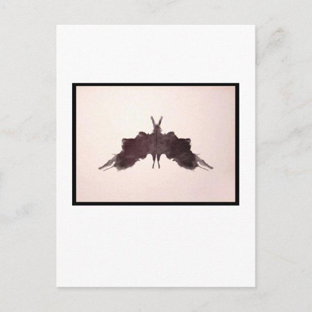 Rorschach Inkblot 5.0 Postcard (Front)