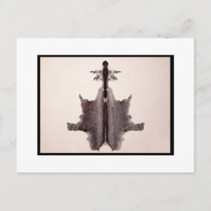 Rorschach Inkblot 6.0 Postcard