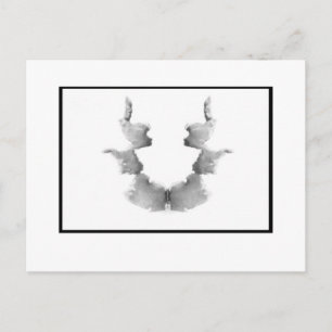 Rorschach Inkblot 7.0 Postcard