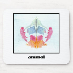 Rorschach Inkblot 8 Mouse Mat