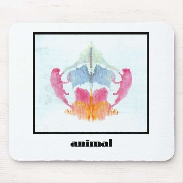 Rorschach Inkblot 8 Mouse Mat (Front)