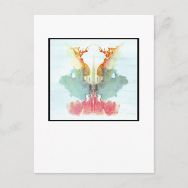 Rorschach Inkblot 9.0 Postcard (Front)