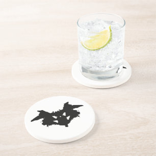 Rorschach Inkblot Coaster
