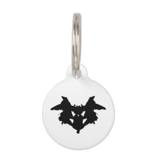 Rorschach Inkblot Pet Tag