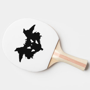 Rorschach Inkblot Ping Pong Paddle