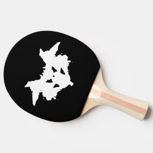 Rorschach Inkblot Ping Pong Paddle