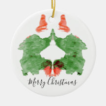 Rorschach Inkblot Santa's Elves
