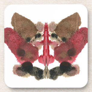 Rorschach Inkblot Test. Don't Call Me Crazy Coaster