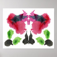 Rorschach Inkblot Test Fun Art