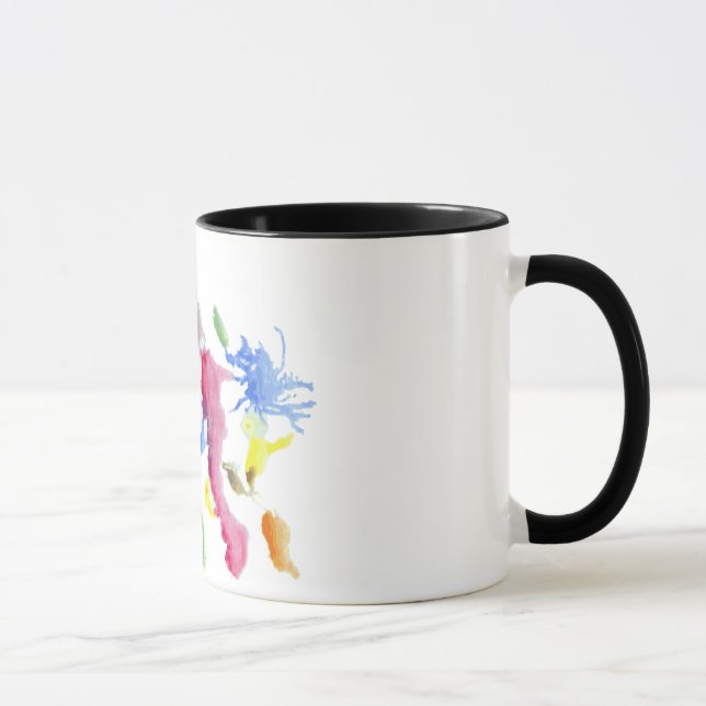 Rorschach  InkBlots Test Plate 10 Mug (Right)
