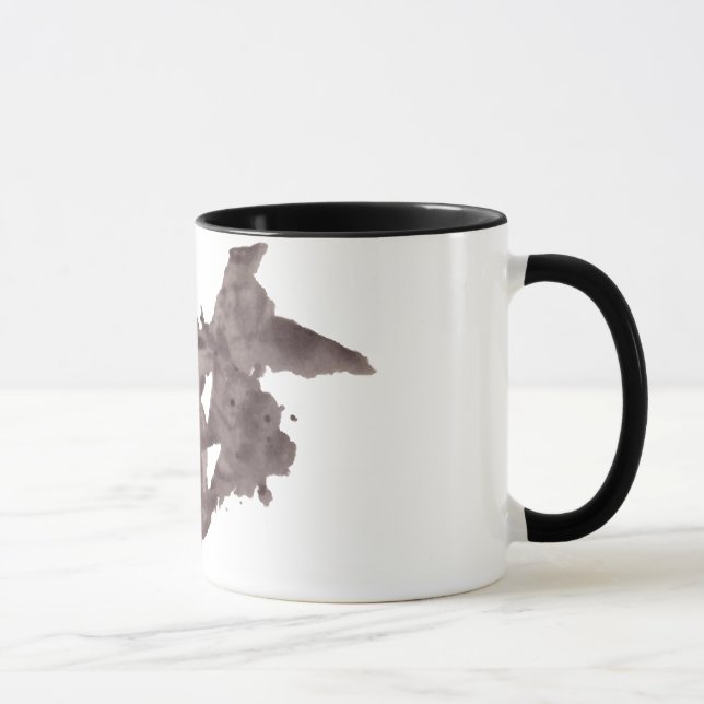 Rorschach  InkBlots Test Plate 1 Mug (Right)