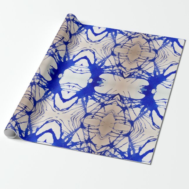 Rorschach Test Wrapping Paper (Unrolled)