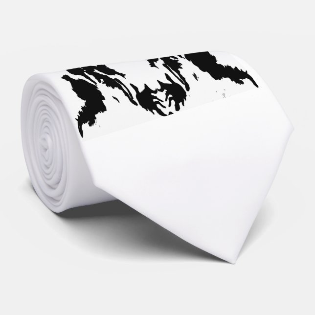 Rorschach Tie (Rolled)