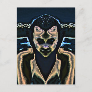 Rorschach's Bride Postcard