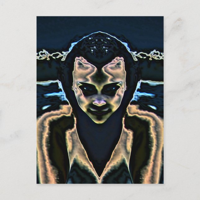 Rorschach's Bride Postcard (Front)