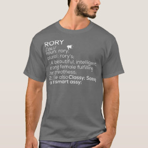 Rory Name Rory Definition Rory Female Name Rory Me T-Shirt