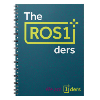 ROS1der Spiral Notebook Teal Design