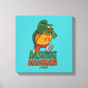 ROS 2 Dashing Diademata Canvas Print