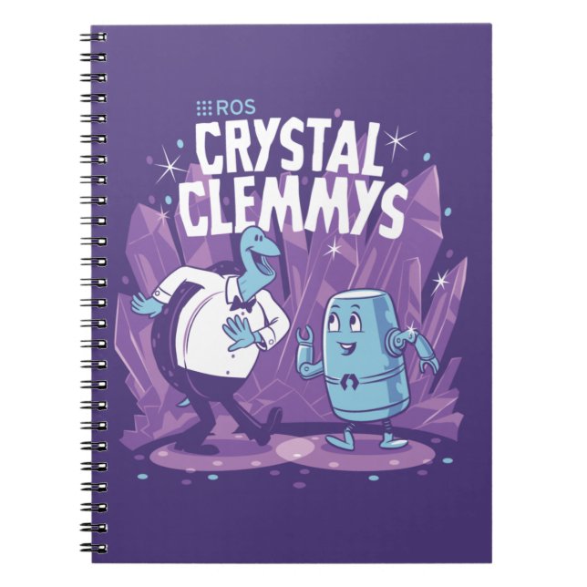 ROS Crystal Clemmys Notebook (Front)