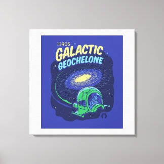 ROS Galactic Geochelone on Wrapped Canvas