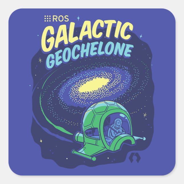 ROS Galactic Geochelone Sticker (Front)