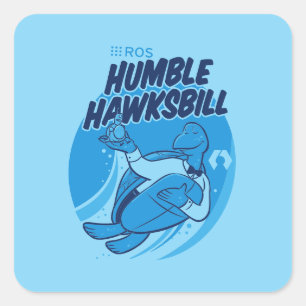 ROS Humble Hawksbill Release Sticker