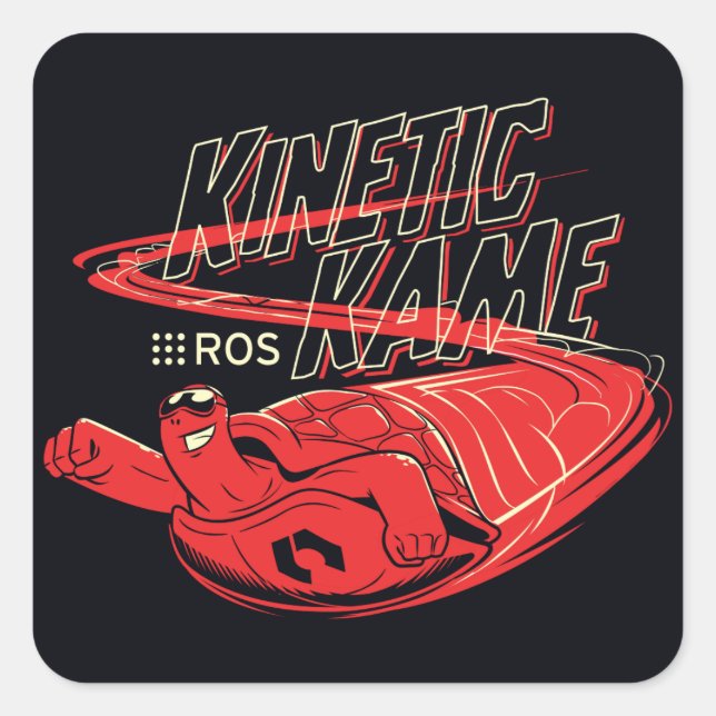 ROS Kinetic Kame Stickers (Front)