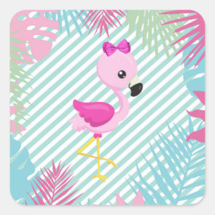 Rosa Baby Flemish for customization and printing Square Sticker