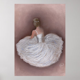 Rosa Ballerina Poster