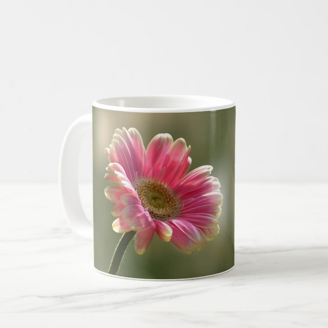 Rosa Blüte Coffee Mug (Front Left)