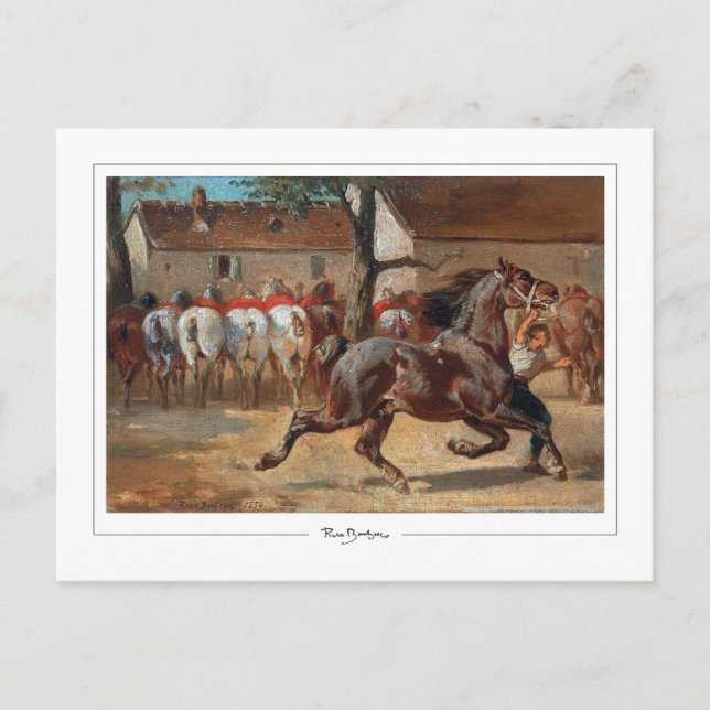 Rosa Bonheur #20 - Fine Art Postcard (Front)