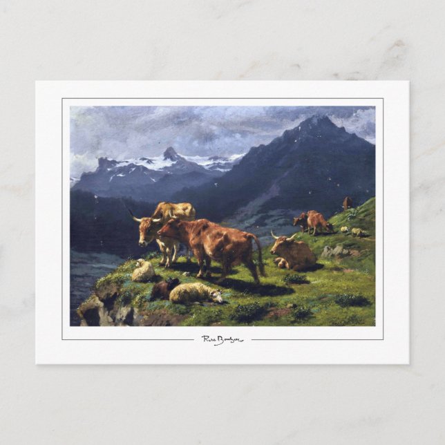Rosa Bonheur #8 - Fine Art Postcard (Front)