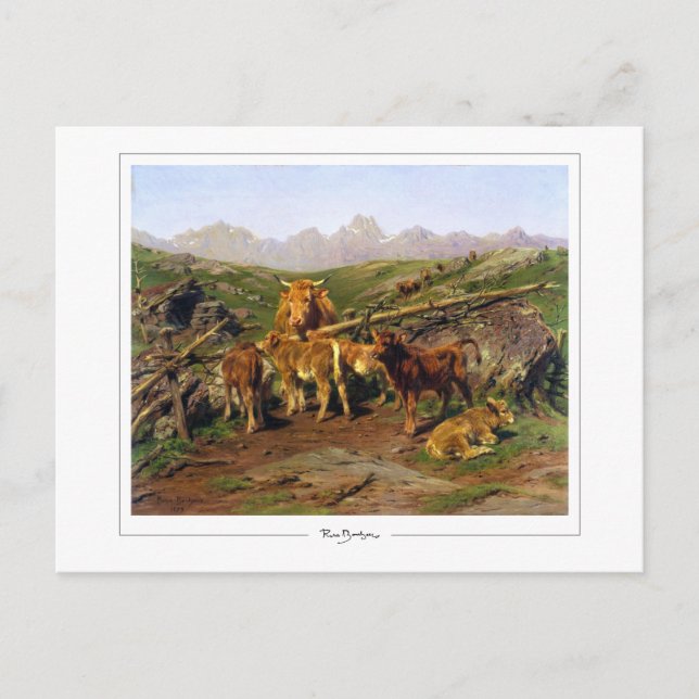 Rosa Bonheur #9 - Fine Art Postcard (Front)