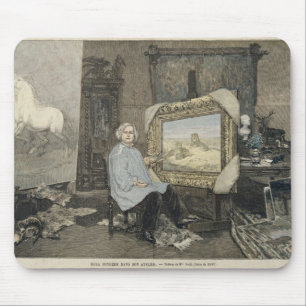 Rosa Bonheur in her studio Mouse Mat