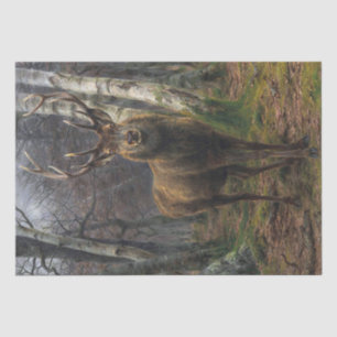 Rosa Bonheur King of the Forest Tissue Paper