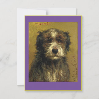 Rosa Bonheur, Martin, a Dog, Fine Art, Postcard