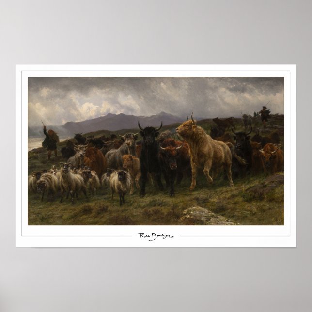 Rosa Bonheur Zedign Art Poster #86 (Front)