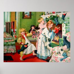 Rosa C. Petherick: Christmas Shopping Poster