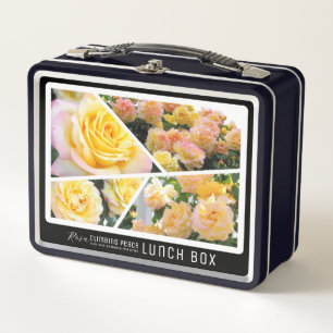 Rosa Climbing Peace Metal Lunch Box