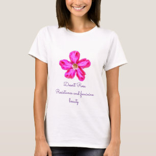 Rosa do deserto vermelha T-Shirt